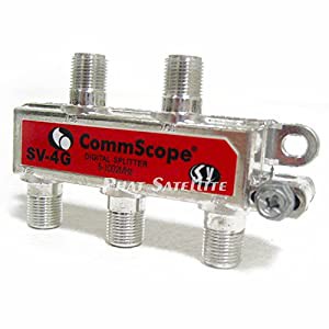 同軸 SV-4G 5-1000MHz 4方向スプリッター(中古品)の通販は