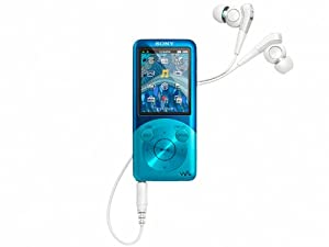 SONY ウォークマン Sシリーズ 16GB ブルー NW-S755/L(中古品)