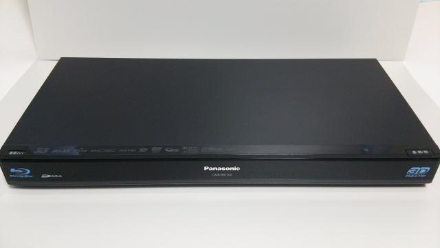 パナソニック 500GB 1チューナー ブルーレイレコーダー ブラック DIGA DMR-BRT300-K(中古品)