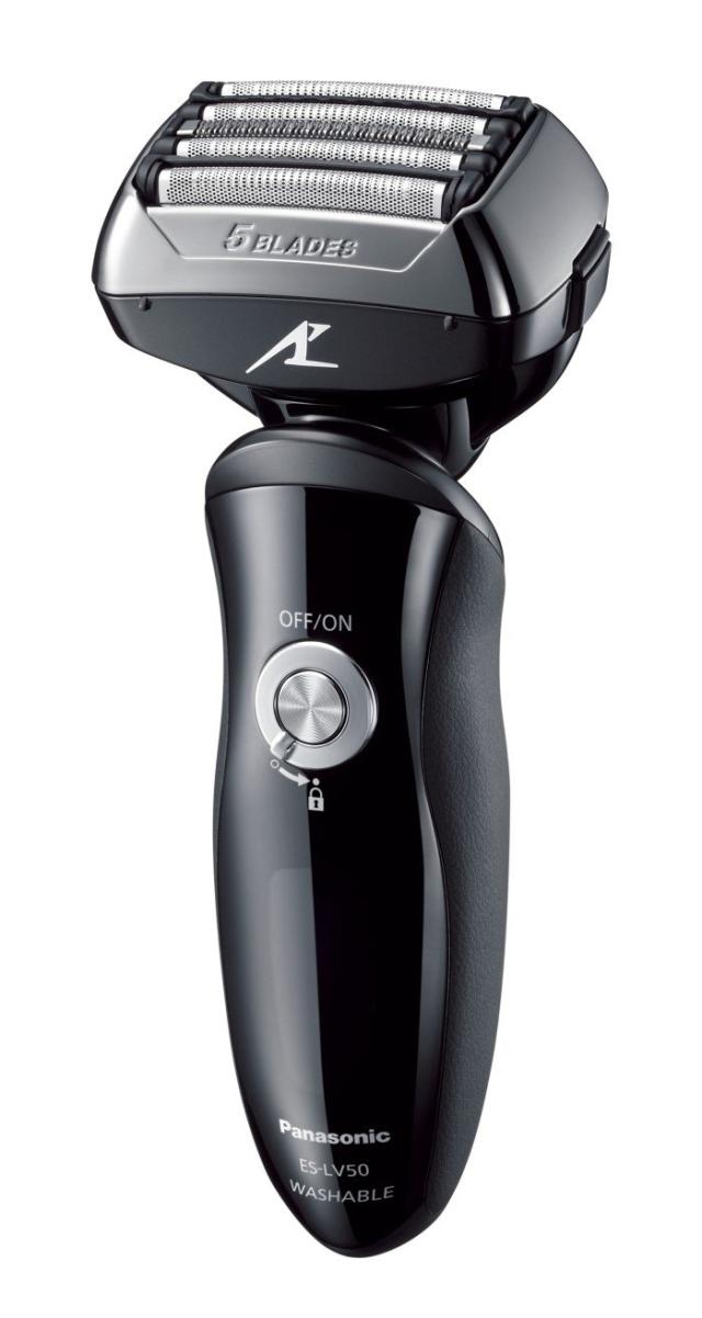パナソニック ラムダッシュ メンズシェーバー 5枚刃 黒 ES-LV50-K(中古品)