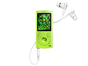SONY ウォークマン Sシリーズ [メモリータイプ] 16GB グリーン NW-S765/G(中古品)