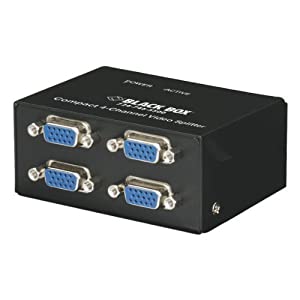 Black Box 4チャンネル コンパクト VGA ビデオスプリッター(中古品)