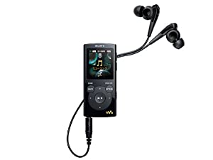 SONY ウォークマン Eシリーズ 2GB ブラック NW-E062/B(中古品)