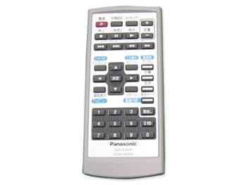 Panasonic ワンセグチューナー搭載ポータブルDVD/SD/CDプレーヤー用リモコン N2QAHC00(中古品) 7,984円