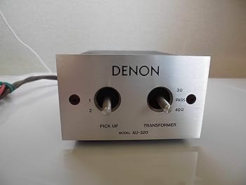 DENON MC昇圧トランス AU-320(中古品)