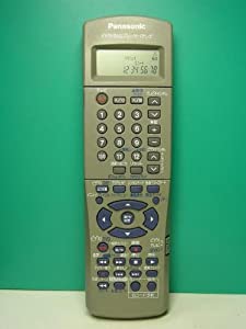 パナソニック ビデオ・DVDリモコン EUR7901LA0(中古品)