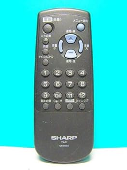 シャープ テレビリモコン G1186SA(中古品) シャープ テレビリモコン G1186SA(中古品)の通販はau PAY マーケット