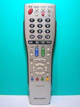 シャープ テレビリモコン GA765WJSA(中古品)