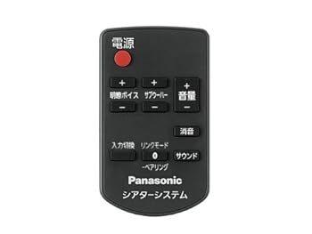 Panasonic シアターバー用リモコン N2QAYC000086(中古品)