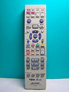 シャープ HDD・DVDリモコン GA423PA(中古品)