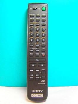 SONY オーディオリモコン RM-D26M(中古品)