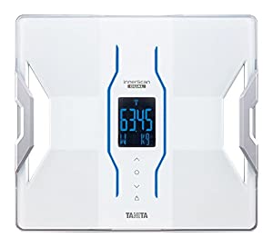 タニタ 体組成計 インナースキャンデュアル RD-901-WH(ホワイト) iPhoneアプリで健康管理/最小表示50g(中古品)