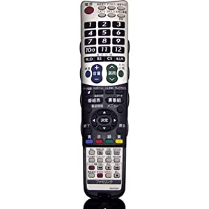 シャープ 液晶テレビ用リモコン RRMCGA644WJSA(0106380235)(中古品)
