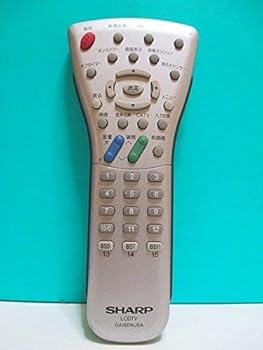 シャープ LCDTVリモコン GA166WJSA(中古品)