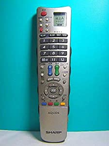 シャープ テレビリモコン GA615WJSA(中古品)