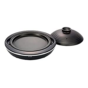 タイガー IH陶板焼き器 ブラック CRX-A100-K(中古品)