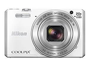 Nikon デジタルカメラ COOLPIX S7000 20倍ズーム 1605万画素 ホワイト S7000WH(中古品)