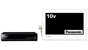 パナソニック 10v型 液晶 テレビ プライベート・ビエラ UN-10T5-W HDDレコーダー付 2015年モデル(中古品)の通販は