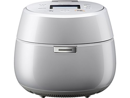 三菱電機 IHジャー炊飯器 本炭釜 KAMADO 5.5合炊き プレミアムホワイト NJ-AW106-W(中古品)