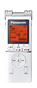 パナソニック ICレコーダー 4GB ホワイト RR-XS460-W(中古品)