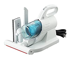 ツインバード 掃除機 サイクロン ハンディー クリーナー 布団 ホワイト HC-EB41W(中古品)の通販は