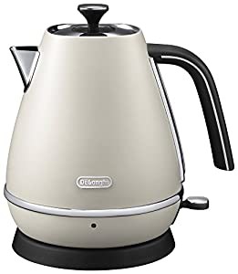 デロンギ(DeLonghi) ?ディスティンタコレクション 電気ケトル ピュアホワイト 1.0L 空だき防止 自動電源オフ KBI1200J-W(中古品)の通販は