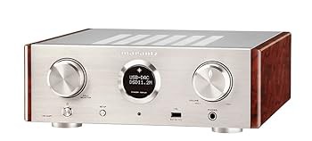 マランツ Marantz HD-AMP1 プリメインアンプ ハイレゾ音源対応/USB-DAC シルバーゴー (中古品)