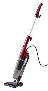 ツインバード 掃除機 サイクロン スティック クリーナー 2WAY 軽量 レッド TC-5134R(中古品)