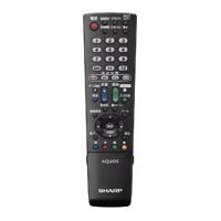 0106380499 RRMCGA952WJN1 テレビリモコン シャープ SHARP(中古品)
