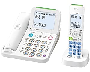 シャープ 電話機 コードレス 子機1台付き 振り込め詐欺対策機能搭載 JD-AT85CL(中古品)の通販は 18,530円