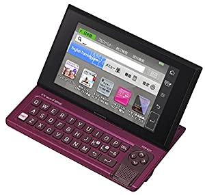 カシオ計算機 EX-word RISE ワインレッド XDR-B20RD(中古品)