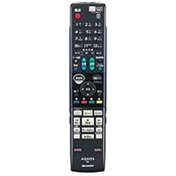 シャープ 純正ブルーレイディスクレコーダー用リモコン【0046380218】(中古品)