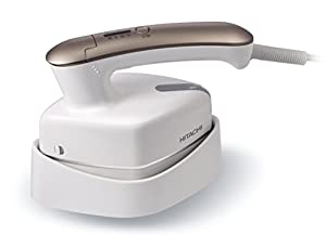 日立 衣類スチーマー スチームアイロン 3段階温度切替 持ちやすいハンドル ブラシ付き CSI-RX1 W ホワイト(中古品)の通販は 7,948円