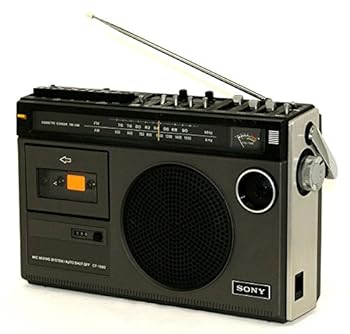 SONY ソニー CF-1980 FM/AMラジオカセットコーダー (モノラル)(中古品)