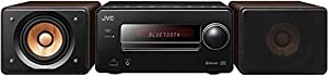 JVCケンウッド JVC EX-S55-B ウッドコーンシリーズ Bluetooth搭載 ハイレゾ音源再生 録音対応USB端子搭載 コンパク(中古品)