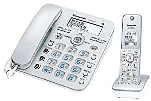 パナソニック コードレス電話機(子機1台付き)シルバー VE-GD36DL-S(中古品)の通販は