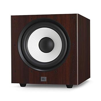 JBL STAGE SUB A100P アクティブサブウーファー 背面バスレフ ウッド/ブラック JBLA10(中古品)