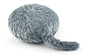 ユカイ工学 Qoobo(クーボ) しっぽ ふりふり ロボット セラピー クッション (グレー)(中古品)の通販は