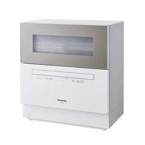 NP-TH2-N パナソニック 食器洗い乾燥機 食器点数40点（約5人分) シャンパンゴールド(中古品)