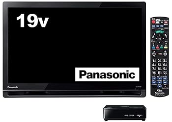 パナソニック 19V型 ポータブル 液晶テレビ プライベート・ビエラ ブラック UN-19CF9-(中古品)