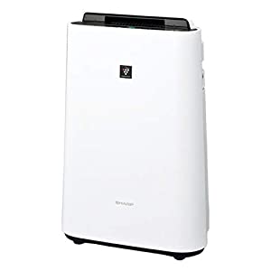 シャープ 加湿 空気清浄機 プラズマクラスター 7000 スタンダード 13畳 / 空気清浄 23畳 2019年モデル ホワイト KC-L5(中古品)