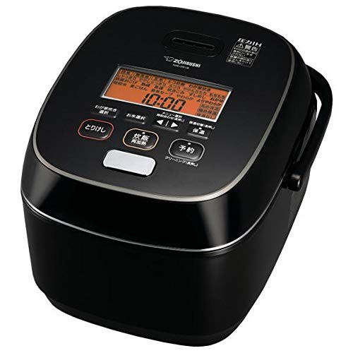 象印 圧力IH炊飯ジャー（1升炊き） ブラック ZOJIRUSHI 極め炊き NW-JW18-BA(中古品)