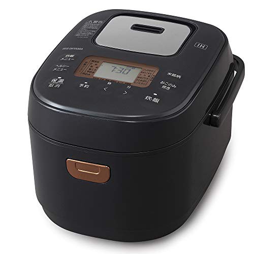 アイリスオーヤマ IH炊飯器 3合 IH式 40銘柄炊き分け機能 極厚火釜 玄米 2020年モデル(中古品)の通販は