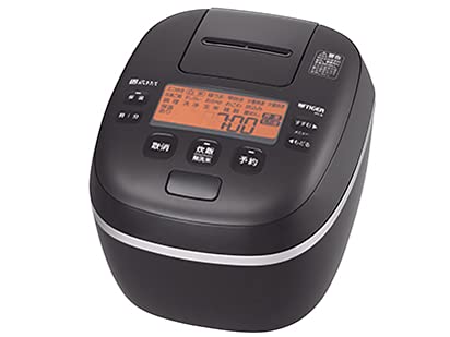 タイガー魔法瓶 JPI-G100-KL(ミネラルブラック) 炊きたて ご泡火炊き 5.5合炊き(中古品)