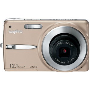 サンヨー デジタルカメラ(シャンパンゴールド)SANYO X1250 DSC-X1250-N(中古:非常に良い)