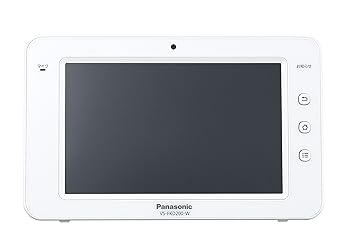 パナソニック ホームスマートフォン増設用 カラーモニター子機 ホワイト VS-FKD200-W(中古品)