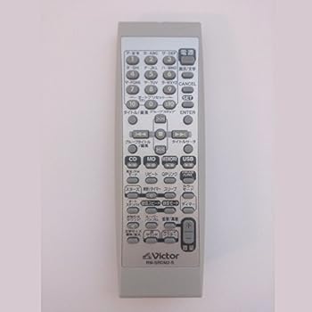 JVCケンウッド 保守部品 リモコン(RD-M2-S/RD-M2-H用) RM-SRDM2-S(中古品)