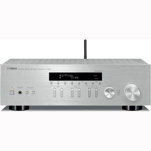 ヤマハ ネットワークレシーバー ワイドFM/AMチューナー/Wi-Fi/Bluetooth/ハイレゾ音源対応 シルバー R-N303(S)(中古品)