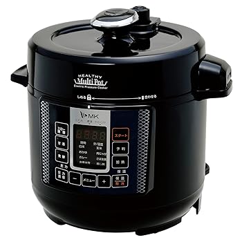 エムケー精工 電気圧力鍋 ヘルシーマルチポット EA-130K（3Lタイプ）(中古:未使用・未開封)