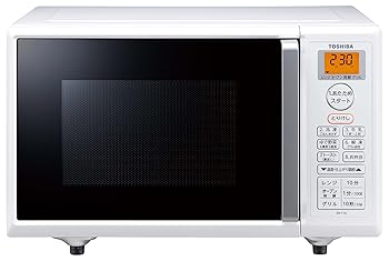 東芝 電子レンジ オーブンレンジ 一人暮らし 16L フラットテーブル トースト機能付き ホワイト ER-T16(W) 入学・(中古品)